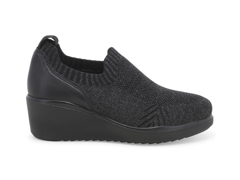 Melluso Scarpe Slip-on Comfort Zeppa tomaia Elasticizzata Nera K55345-221805